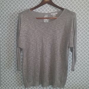 4/$25💎Silver Womens Blouse